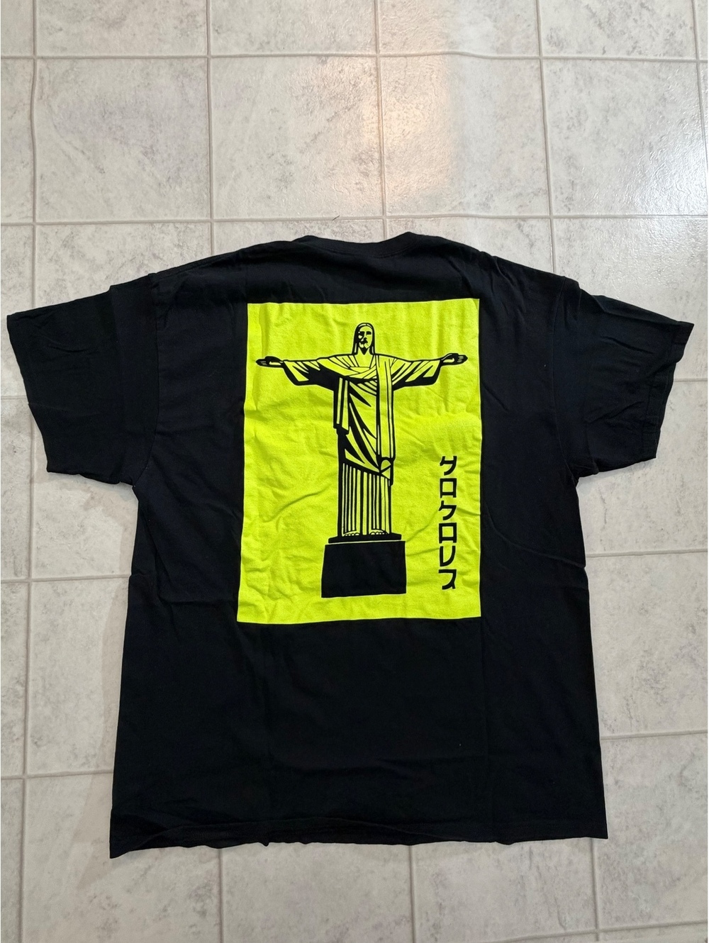 HNR LDN black graphic T shirt